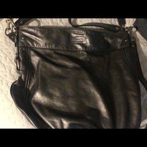 Large grey metallic hobo